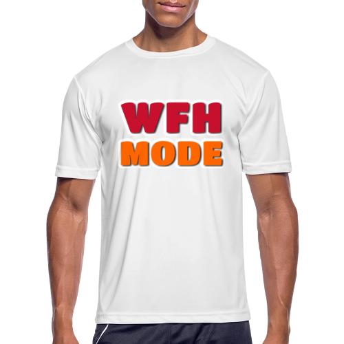 WFH Mode Remote Work Lifestyle Design - Men's Moisture Wicking Performance T-Shirt