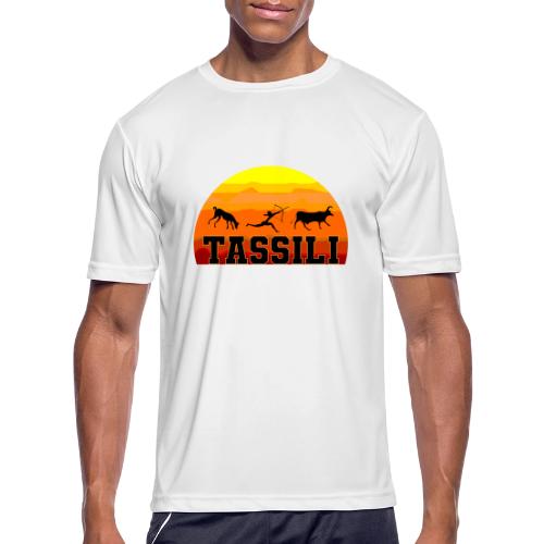 Algeria: Tassili Timeless - Men's Moisture Wicking Performance T-Shirt