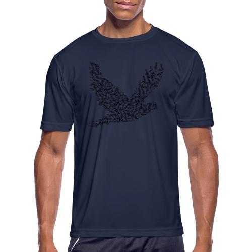 DOVE Peace in FLIGHT - Men's Moisture Wicking Performance T-Shirt