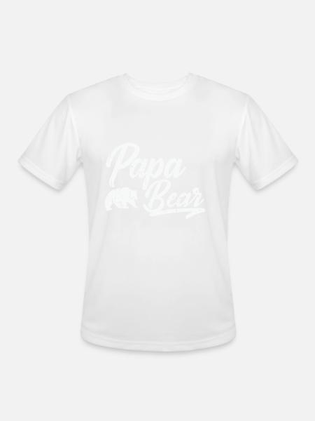 Papa Bear - Men's Moisture Wicking Performance T-Shirt -