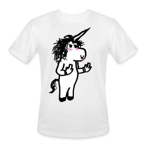 Rude Unicorn - Men's Moisture Wicking Performance T-Shirt