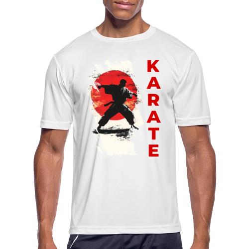 Karate: the spirit of discipline - Men's Moisture Wicking Performance T-Shirt