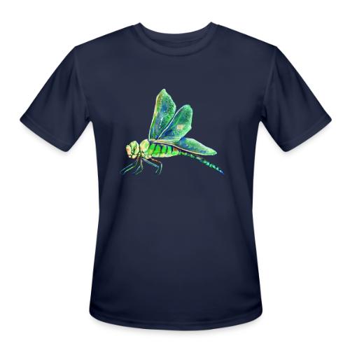 green dragonfly - Men's Moisture Wicking Performance T-Shirt