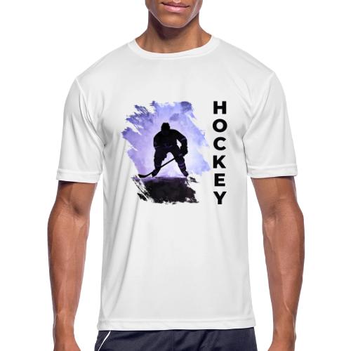 Hockey Charge - Men's Moisture Wicking Performance T-Shirt