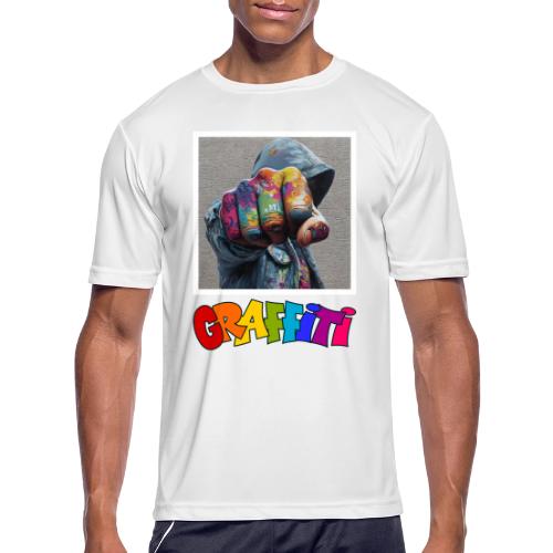Graffiti: Urban Expression - Men's Moisture Wicking Performance T-Shirt
