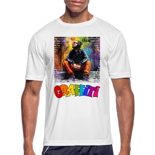 Graffiti: Urban Art - Men's Moisture Wicking Performance T-Shirt