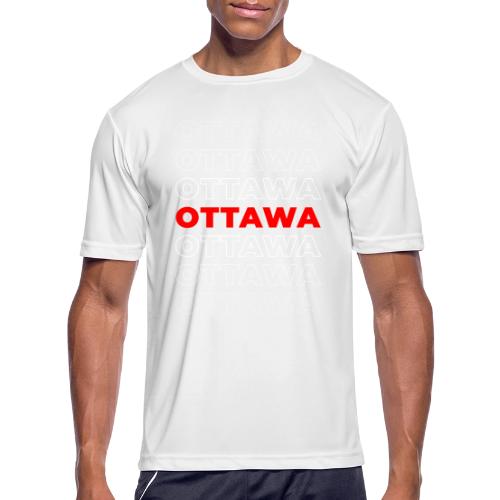 Ottawa Centered - Men's Moisture Wicking Performance T-Shirt