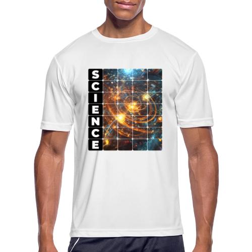 Golden Core of Science - Men's Moisture Wicking Performance T-Shirt