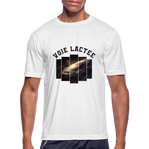 The Milky Way: A Visual Tribute - Men's Moisture Wicking Performance T-Shirt