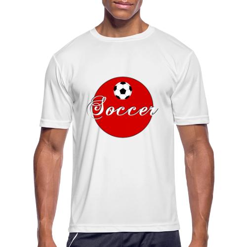 Soccer: Goal Circle - Men's Moisture Wicking Performance T-Shirt