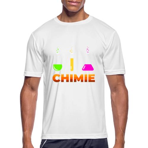 Chemistry: Moving Elements - Men's Moisture Wicking Performance T-Shirt