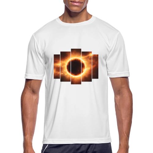 Eclipse Beyond Worlds - Men's Moisture Wicking Performance T-Shirt