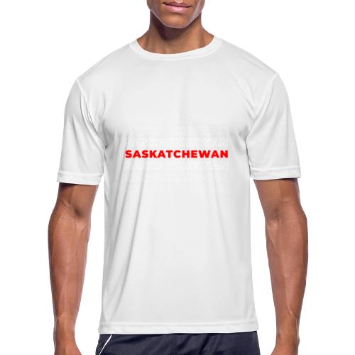 Saskatchewan Style - Men's Moisture Wicking Performance T-Shirt