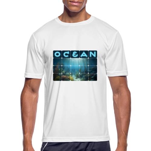 Ocean: Beneath the Surface - Men's Moisture Wicking Performance T-Shirt