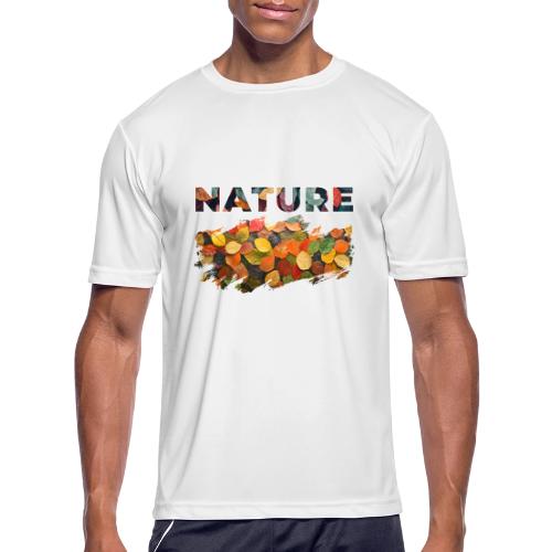 Brushed by Nature - Men's Moisture Wicking Performance T-Shirt