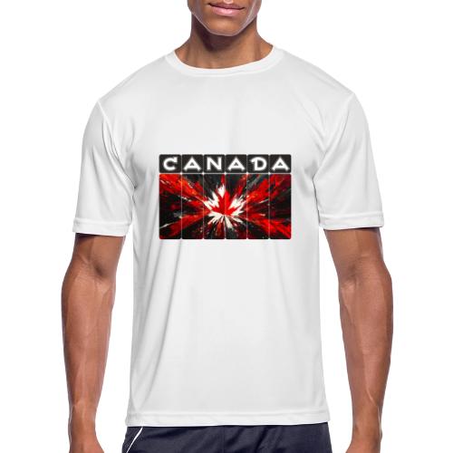 Canada Splash - Men's Moisture Wicking Performance T-Shirt