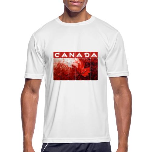 Canada Painted Pride - Men's Moisture Wicking Performance T-Shirt