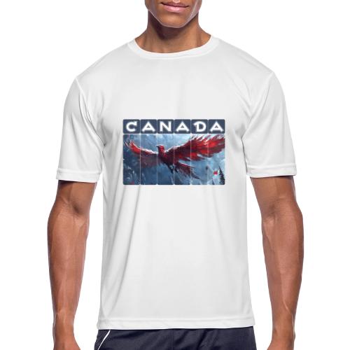 Canada Rising - Men's Moisture Wicking Performance T-Shirt