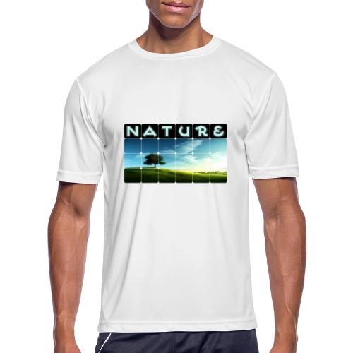 Nature: Solitary Strength - Men's Moisture Wicking Performance T-Shirt
