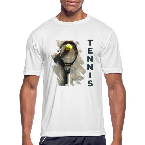 Tennis Power Play - Men's Moisture Wicking Performance T-Shirt