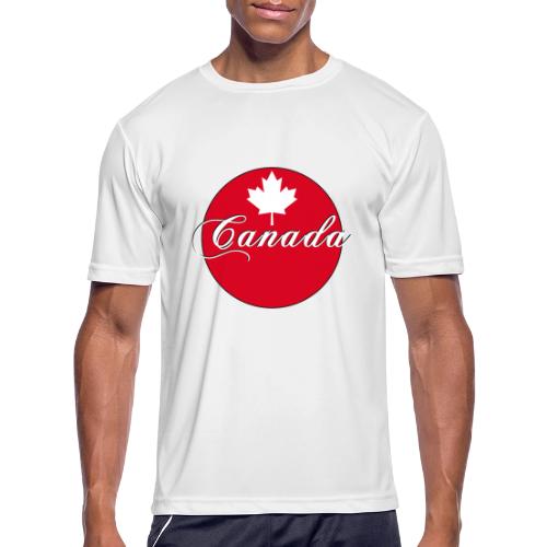 Canada in red and white - Men's Moisture Wicking Performance T-Shirt