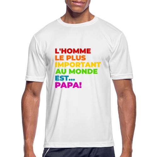 Dad: The Most Precious Man in the World - Men's Moisture Wicking Performance T-Shirt