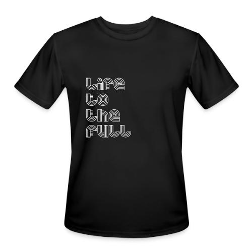 Full Life White - Men's Moisture Wicking Performance T-Shirt