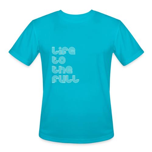Full Life White - Men's Moisture Wicking Performance T-Shirt