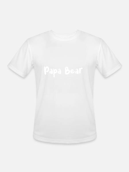 Papa Bear - Papa - Men's Moisture Wicking Performance T-Shirt -