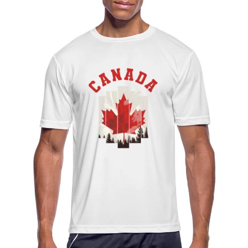 Creative Spirit of Canada - Men's Moisture Wicking Performance T-Shirt