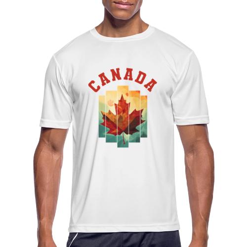 Canada’s Artistic Emblem - Men's Moisture Wicking Performance T-Shirt