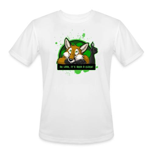 Beer-o-Clock Fox - Men's Moisture Wicking Performance T-Shirt
