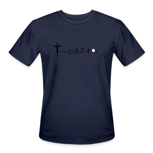 Transubstantiation Black Letters - Men's Moisture Wicking Performance T-Shirt