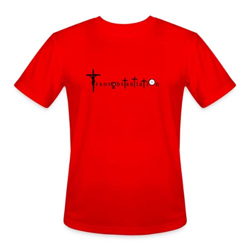 Transubstantiation Black Letters - Men's Moisture Wicking Performance T-Shirt