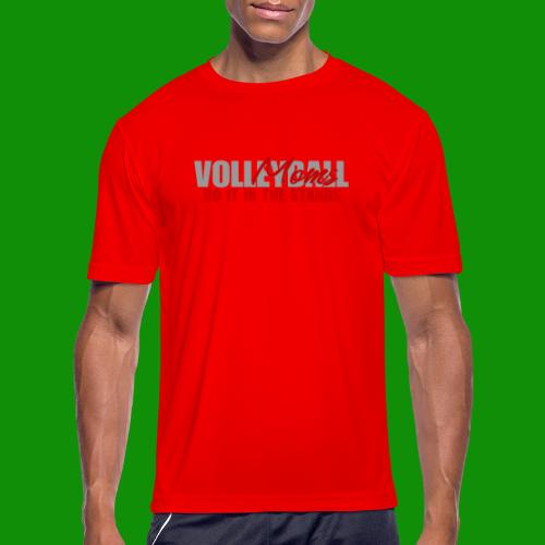 Volleyball Moms - Men's Moisture Wicking Performance T-Shirt