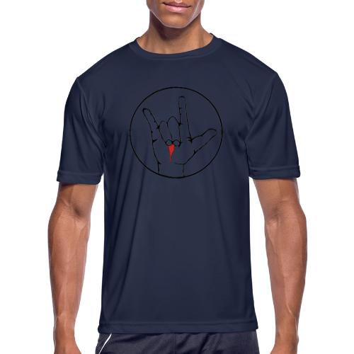 Jesus loves you - Men's Moisture Wicking Performance T-Shirt