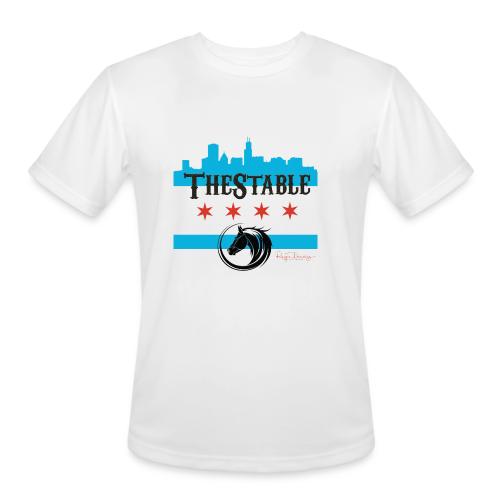 stable-chicago001-black - Men's Moisture Wicking Performance T-Shirt