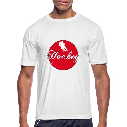 Hockey: Puck Zone - Men's Moisture Wicking Performance T-Shirt