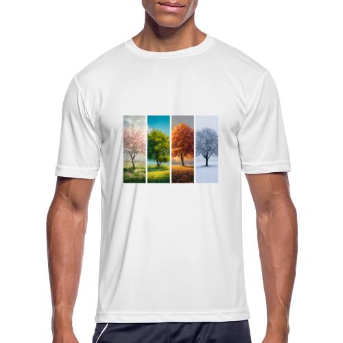 The four Seasons - Men's Moisture Wicking Performance T-Shirt
