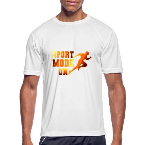 Sport Mode On - Men's Moisture Wicking Performance T-Shirt