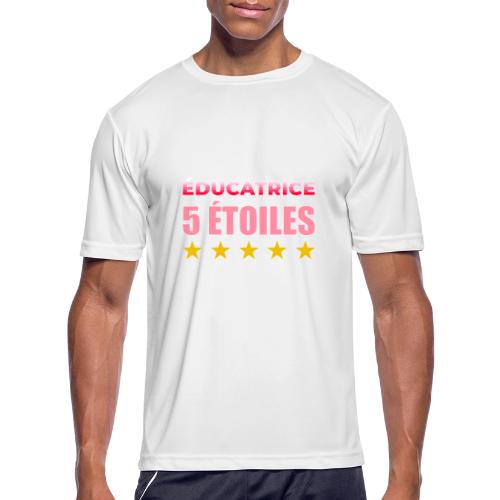 Éducatrice 5 Étoiles - Men's Moisture Wicking Performance T-Shirt
