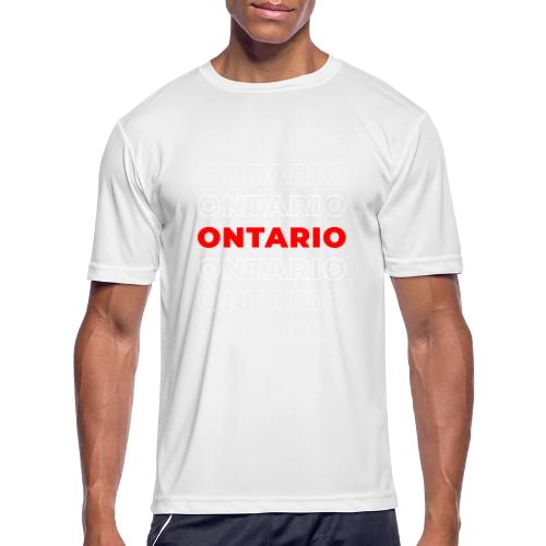 Ontario Outline - Men's Moisture Wicking Performance T-Shirt