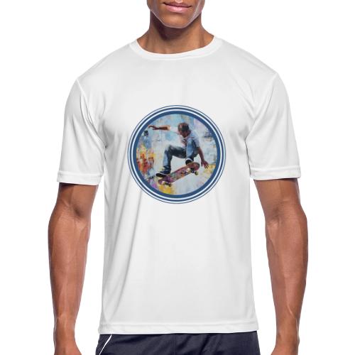 Skateboarding Universe - Men's Moisture Wicking Performance T-Shirt