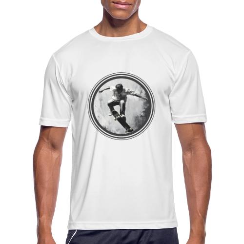 Skateboarding Vibes Only - Men's Moisture Wicking Performance T-Shirt