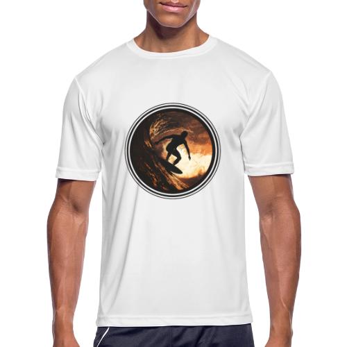 Surfing Spirit - Men's Moisture Wicking Performance T-Shirt