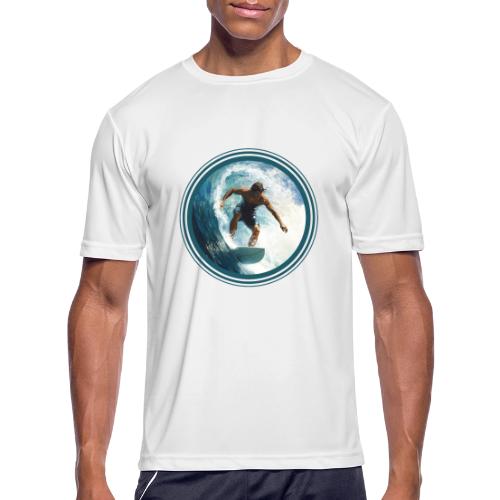Surfing Horizon - Men's Moisture Wicking Performance T-Shirt