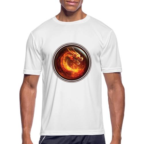 Shadow Dragon Rise - Men's Moisture Wicking Performance T-Shirt
