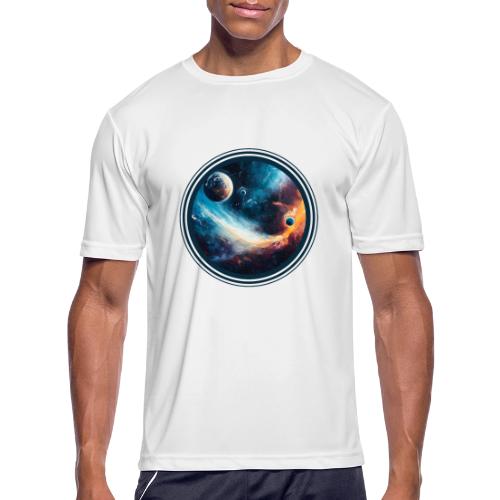 Planets Among Colors - Men's Moisture Wicking Performance T-Shirt