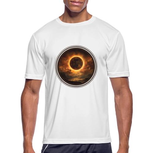 Eclipse Canvas - Men's Moisture Wicking Performance T-Shirt