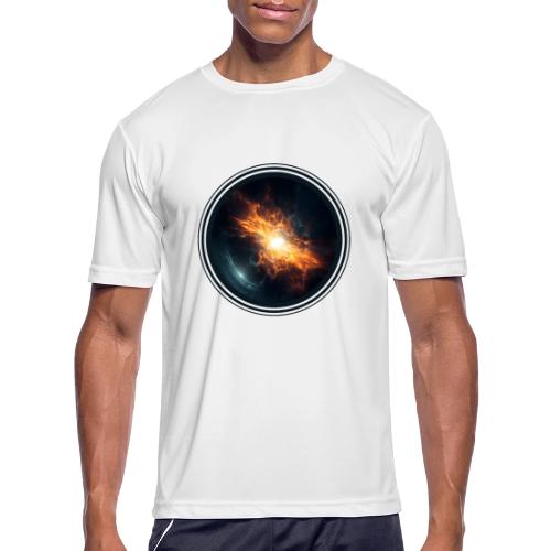 Supernova: cosmic explosion - Men's Moisture Wicking Performance T-Shirt